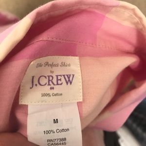 J. Crew Perfect Shirt, size medium